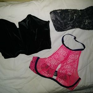 3 victoria secret bras